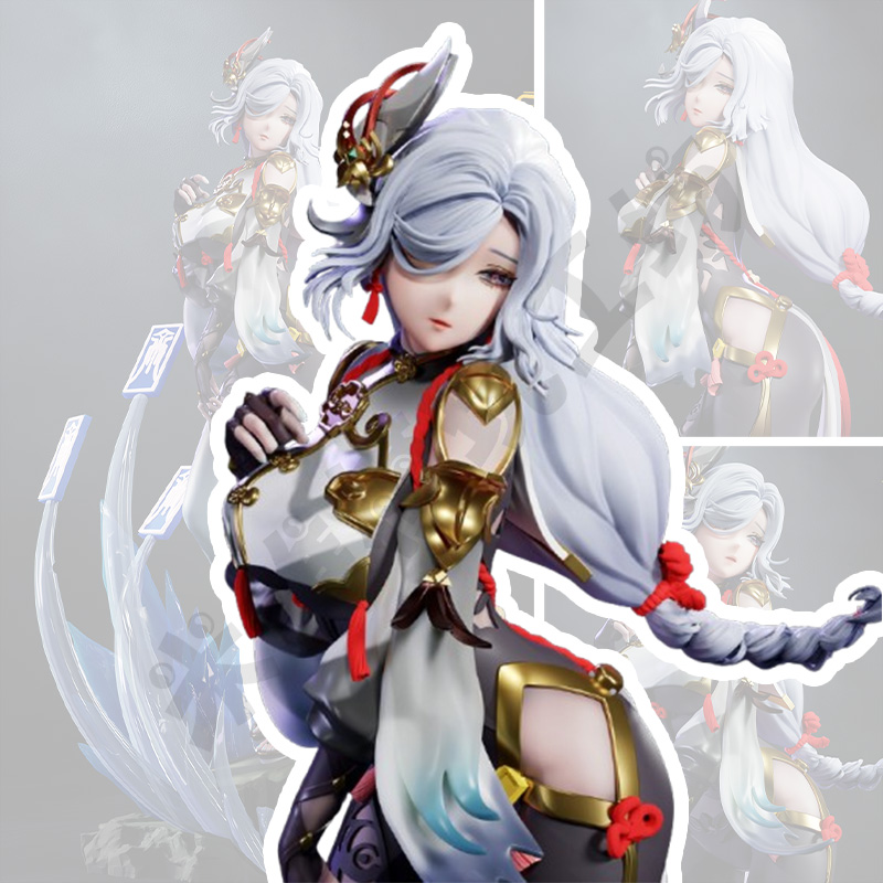 原神申鹤泳装高精度GK手办3D打印[赠眼睛水贴未上色白模]