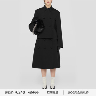 女士 SANDER JIL 绵羊毛半裙 甄选折扣