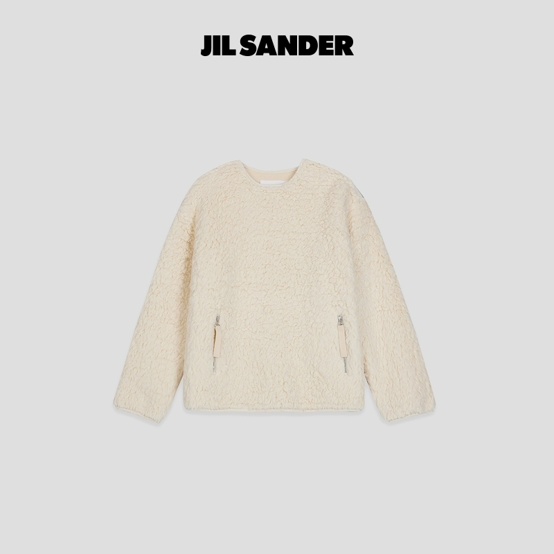 长袖棉摇粒绒卫衣JILSANDER