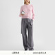 早春新品 JIL SANDER 新品 女士绵羊毛圆领针织开衫