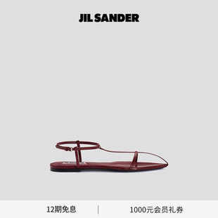 羊皮革绑带凉鞋 JIL 女士 2025新品 SANDER