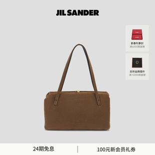 【早春新品】JIL SANDER新品女士士GOJI SOFT 皮革小号单肩包