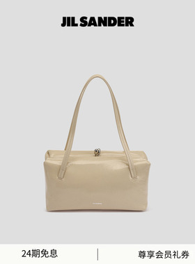 【早春新品】JIL SANDER女士GOJI SOFT小号羊皮革单肩包