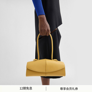 JIL SANDER女士 LINEA羊皮革单肩包 春夏新品