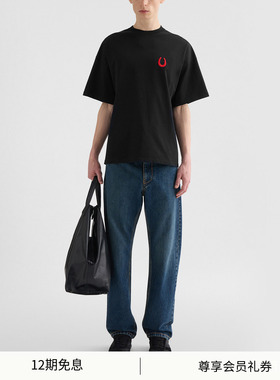 【马年生肖系列】JIL SANDER 新品男士棉质圆领T恤