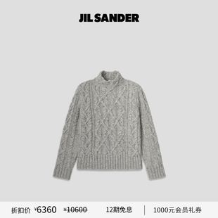 新品 女士绵羊毛针织衫 首降 SANDER 毛衣 JIL