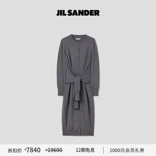 甄选折扣 绵羊毛长袖 JIL 秋冬女士 连衣裙 SANDER