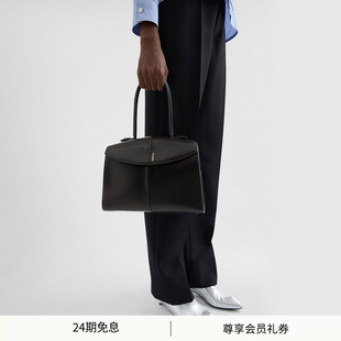 SANDER新品 JIL 女士羊皮革中号LINEA手提包 早春新品