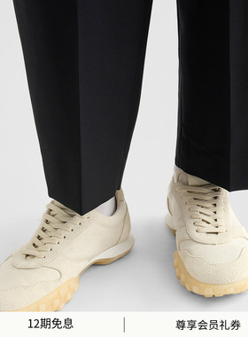 【早春新品】JIL SANDER 新品男士 Moon圆头低帮运动鞋