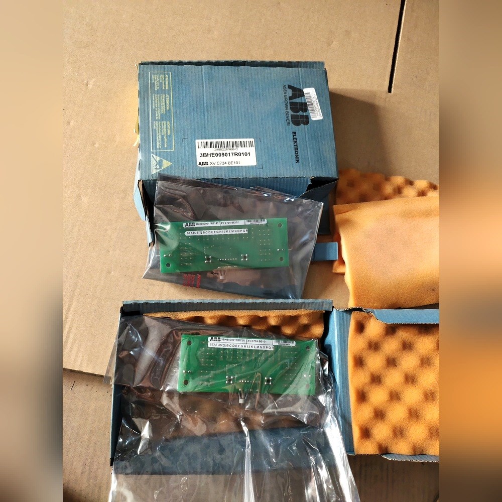 XV C724 BE101 3BHE009017R0101 议价