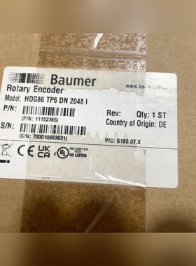Baumer堡盟编码器HOG86 TP6 DN 204 议价