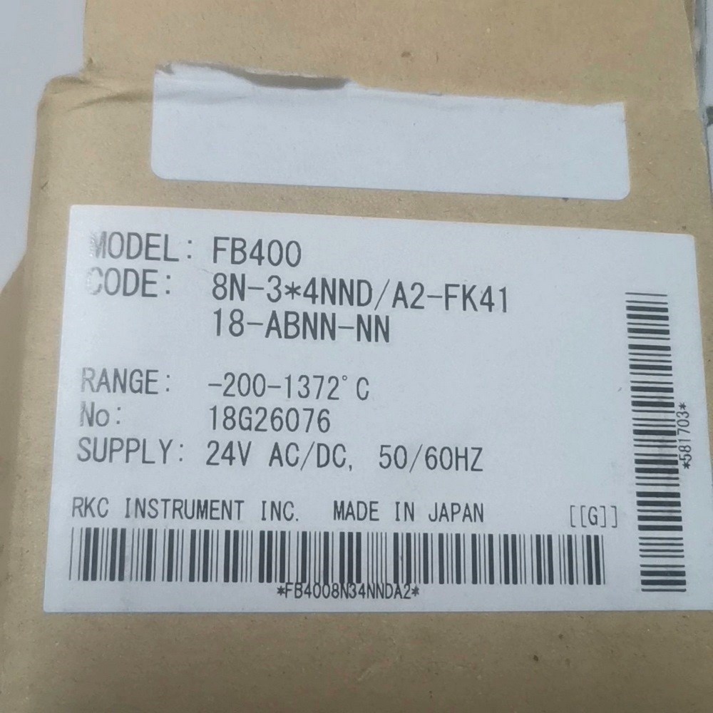 日本RKC温控表 FB4008N-3*4NNDA2-FK 议价
