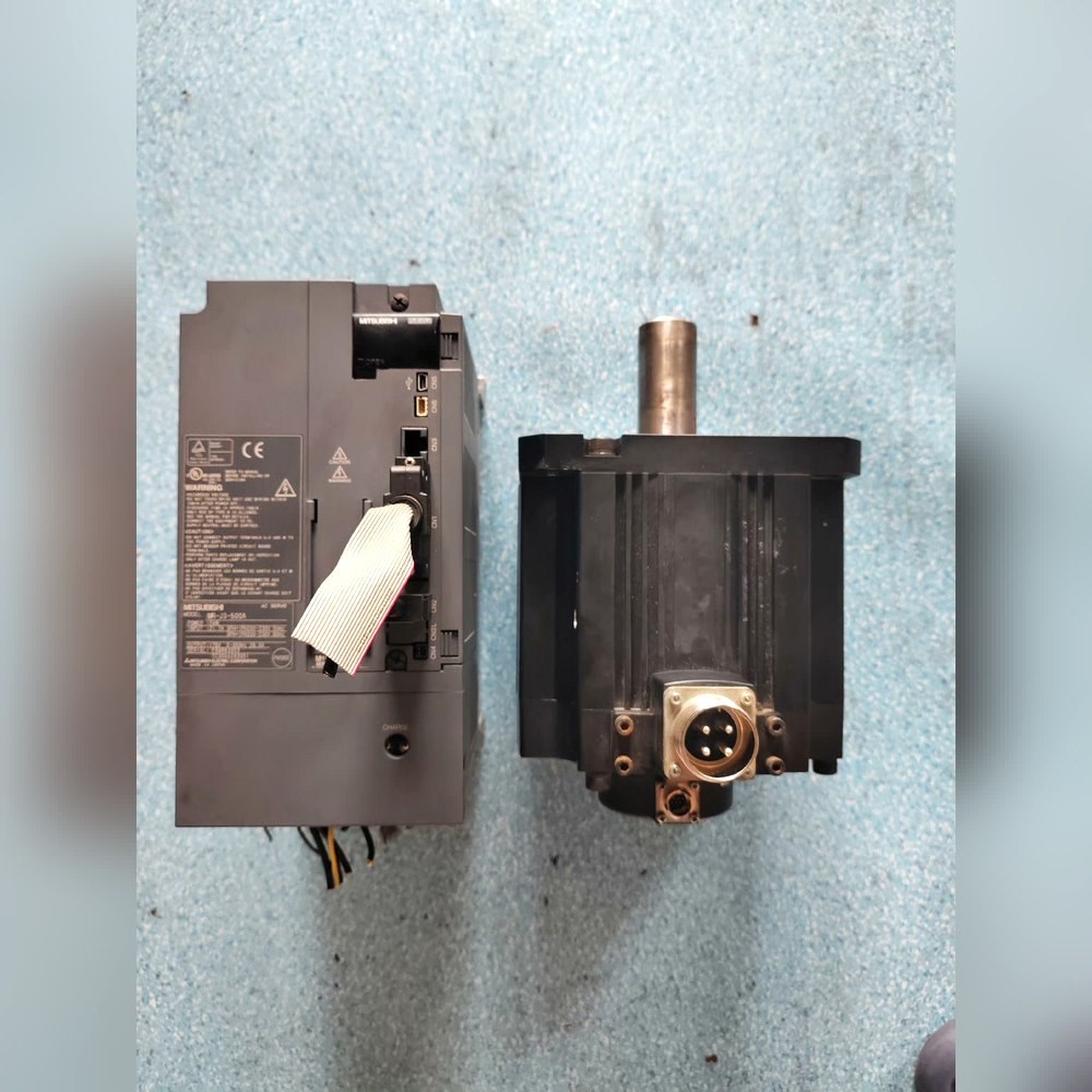 三菱MR-J3-500A驱动HF-SP502电机自