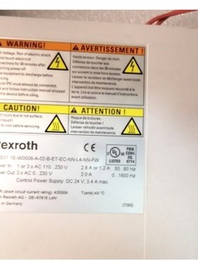 驱动器HCS01 1E-W0006-A-02-B-ET-EC 议价