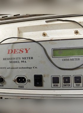 电阻率测试仪为DESY 99A.它由DESY Adva 议价