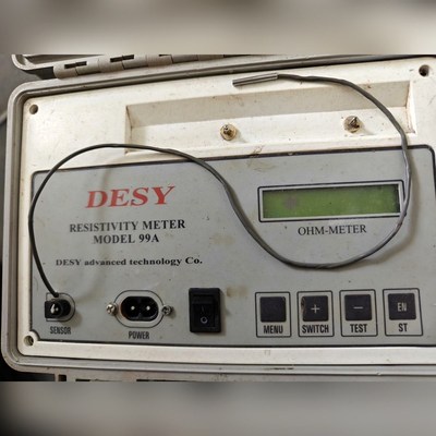 电阻率测试仪为DESY 99A.它由DESY Adva 议价