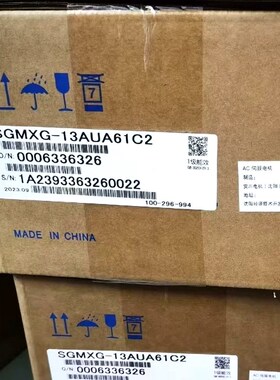 安川5系伺服电机SGMGV-30DDA6B 44DDA61 议价