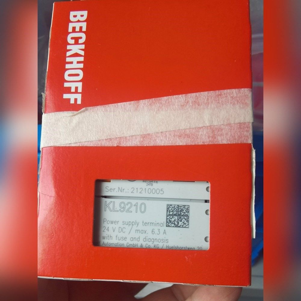 倍福KL9210电源终端! 24V DC最大6.3A 议价