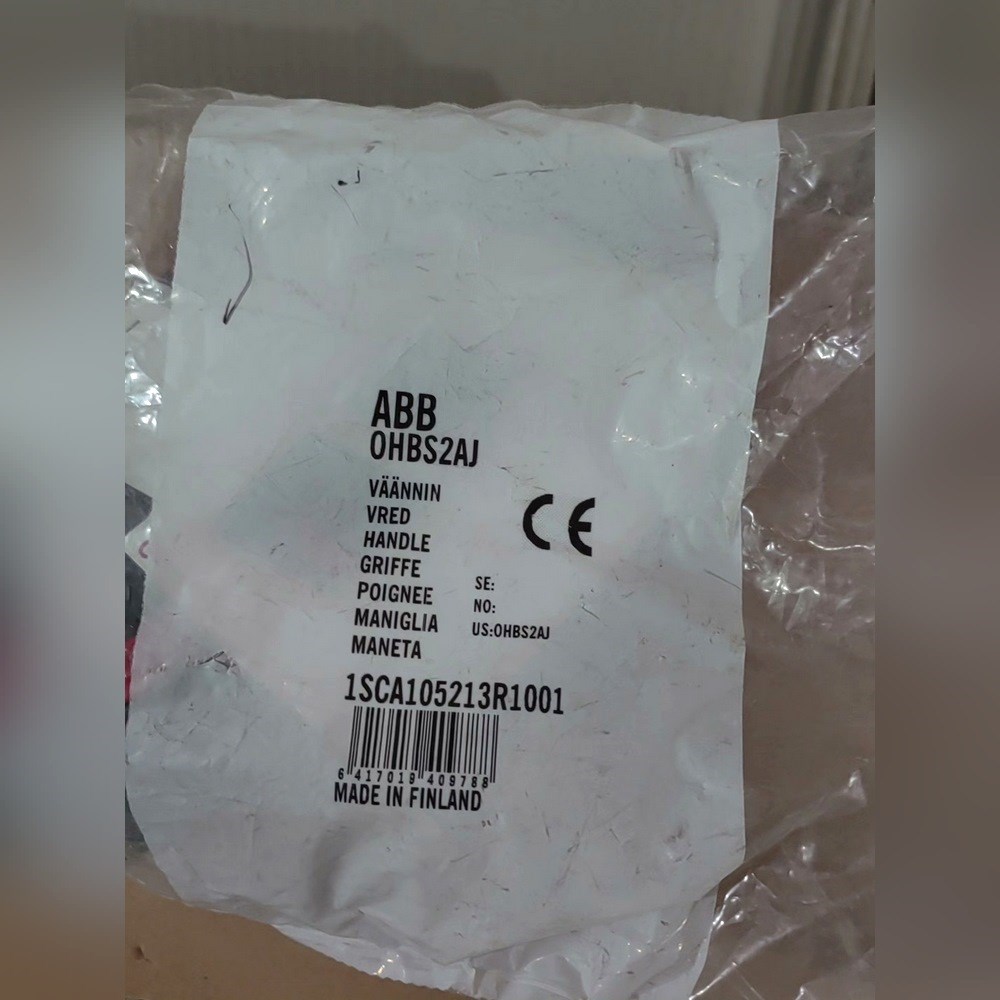 ABB隔离开关手柄OHBS2RJ芬兰制造.1 议价