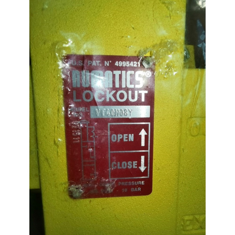 NUMATICS LOCKOUT VT40N08Y手动控制阀 议价