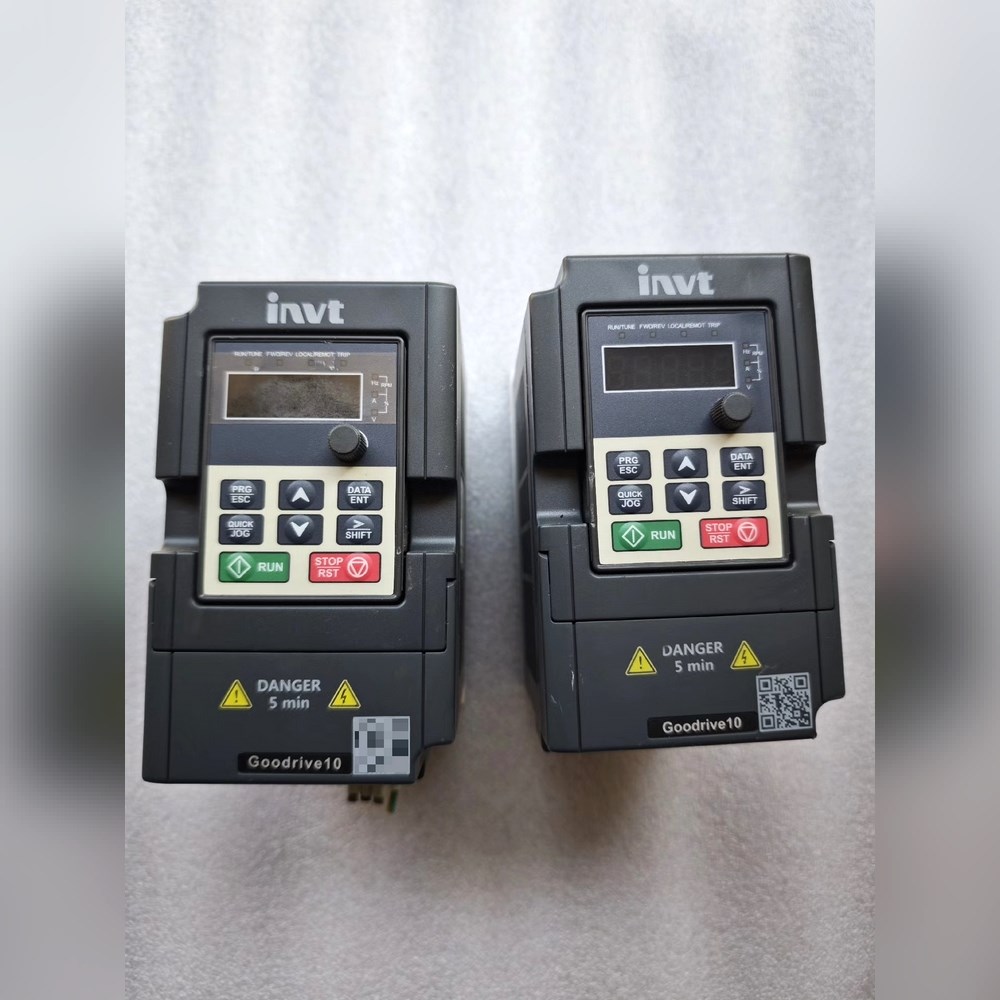 英威腾400w变频器 GD10-0R4G-S2-B成色漂亮 议价
