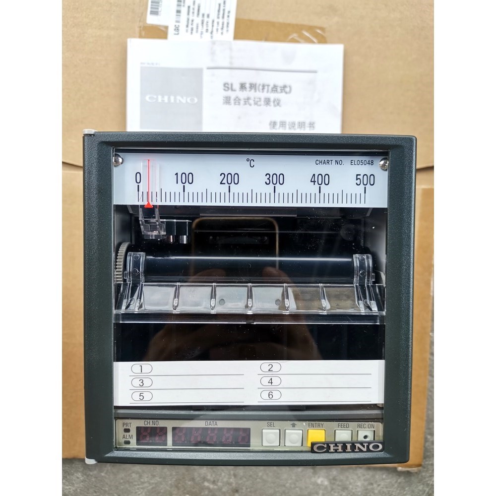 CHINO千野数字记录仪SL560-NDN原包装 议价