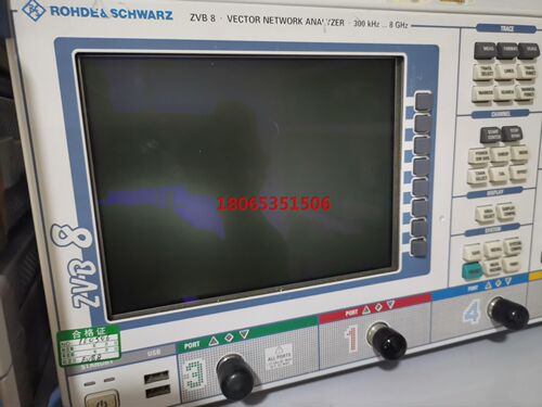 罗徳与施瓦茨ZVB8网络分析仪8G两端口