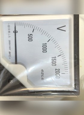 电压表42L6 2000100V 500HZ原装 议价