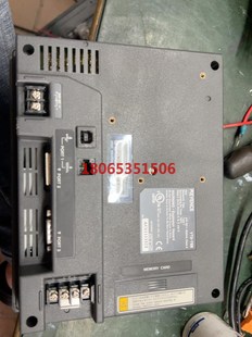 没显示配件价出 通电有绿灯 基恩士触摸屏VT2 7SB