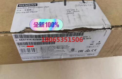 原装仅开封CPU4166ES7 416-5HS06-0