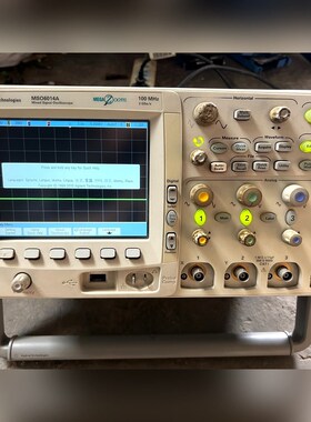 美国 安捷伦MSO6014A示波器实物拍摄 议价