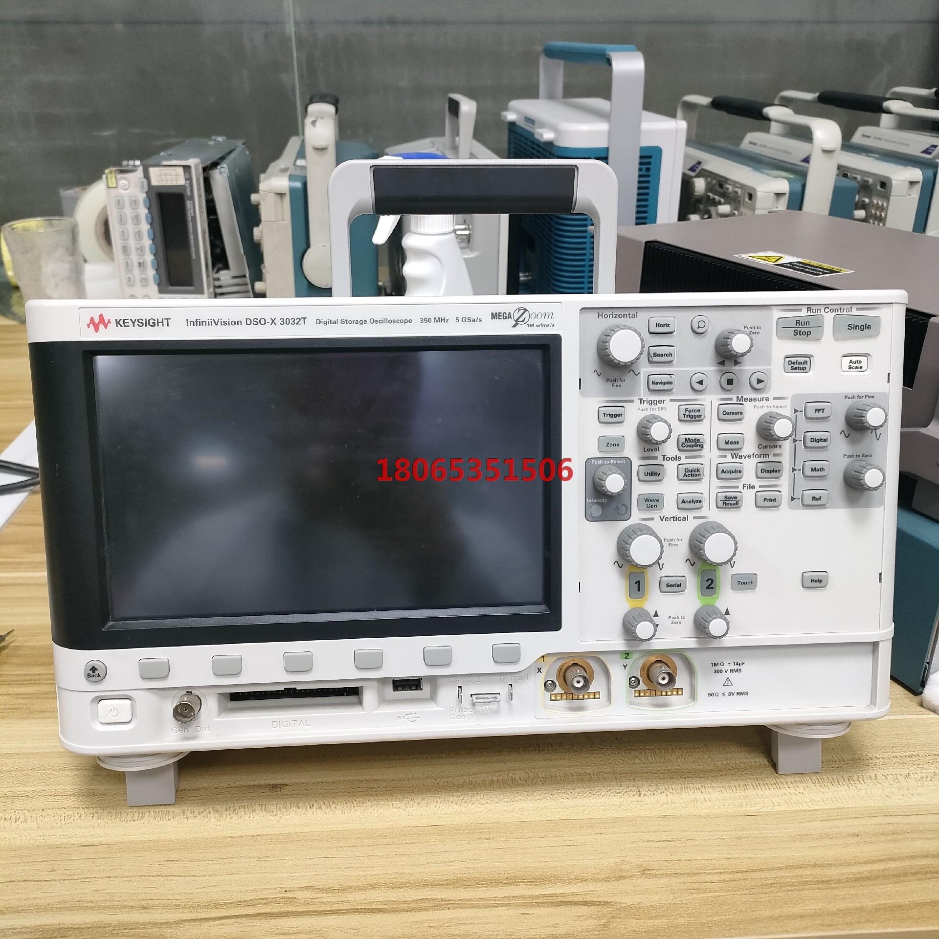 DSOX3032T 示波器350 MHz2 个模拟通道