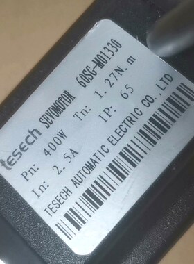 60SG-M01330tesech 400W电机成色95 议价