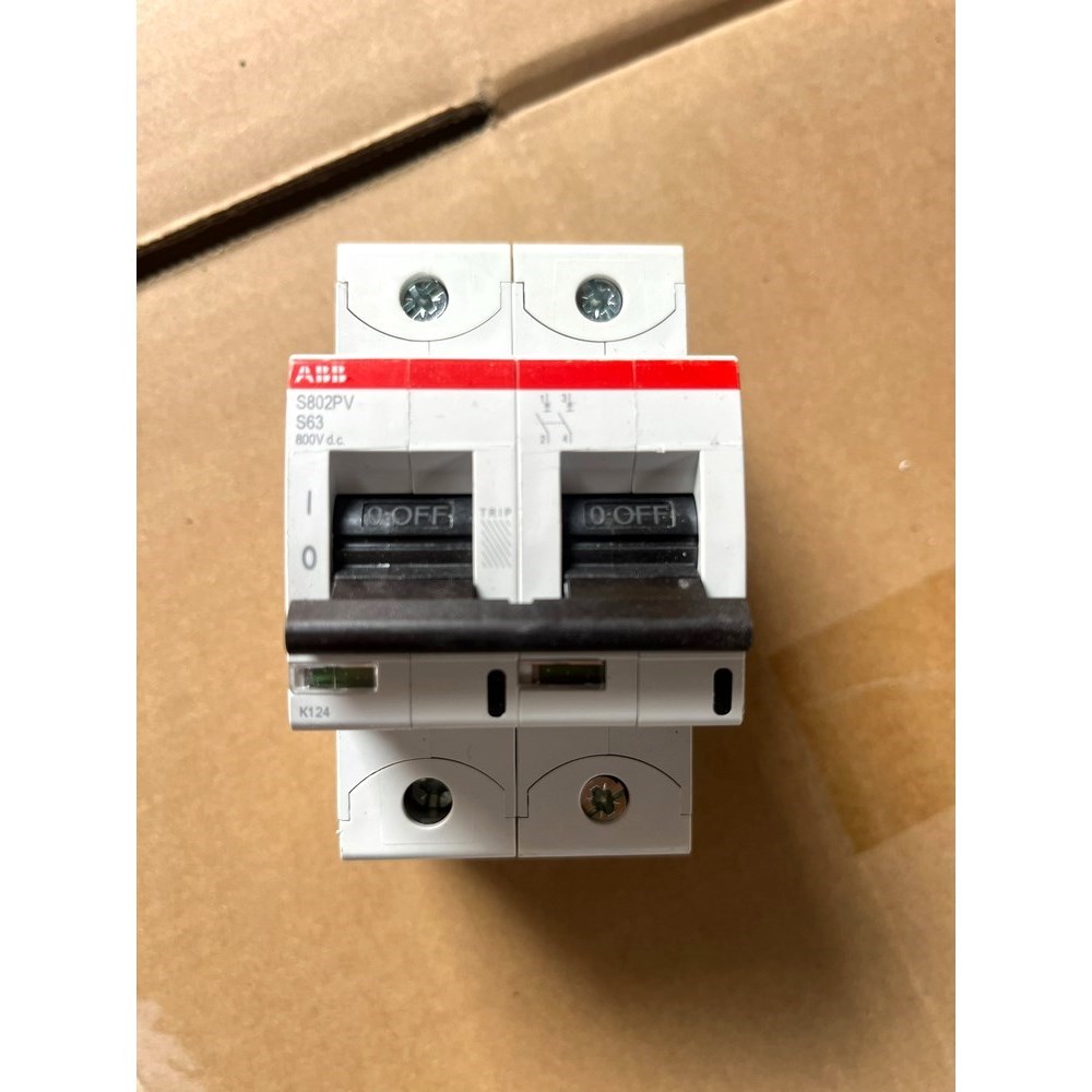 ABB微型断路器S802PV-S63瑞士产. 议价