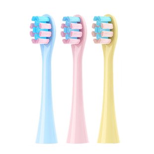 适配combo儿童小章鱼电动牙刷头魔术棒耳朵小鹿学生咸蛋超人