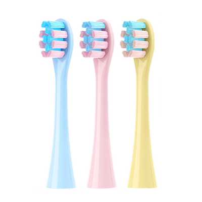 适配combo儿童小章鱼电动牙刷头魔术棒耳朵小鹿学生咸蛋超人