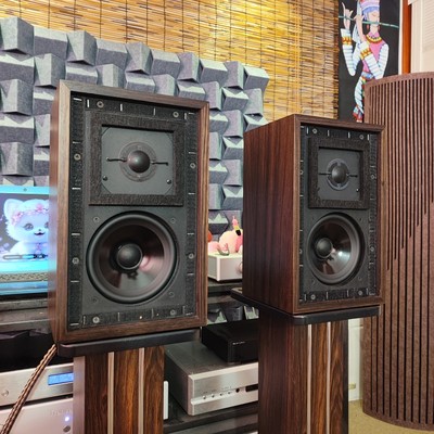 HiFi书架音箱乐爵士款式小胡子LS3/5A音响15欧版本