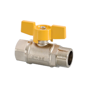 4分6分1寸内外丝铜杆铜芯球阀双外丝双内丝碟柄长柄加厚燃气阀门