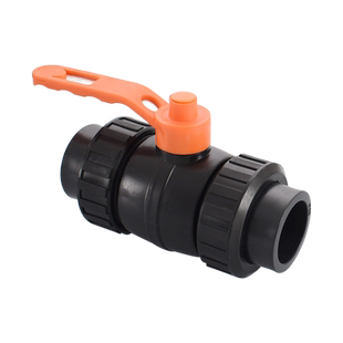 PE活接球阀32 25 20全塑6分1寸双头热熔40 50 63 75 90 110管件