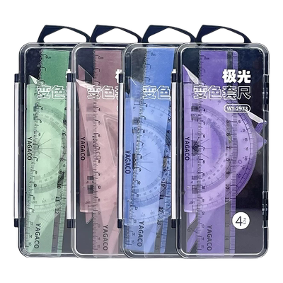 文严壹所会变色的尺科技极光套尺