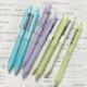 点石新品 0173速干按动全针管头中性笔高颜值0.5mm顺滑学生用刷题笔黑签字笔超软握胶作业用笔 指尖温柔水笔DS