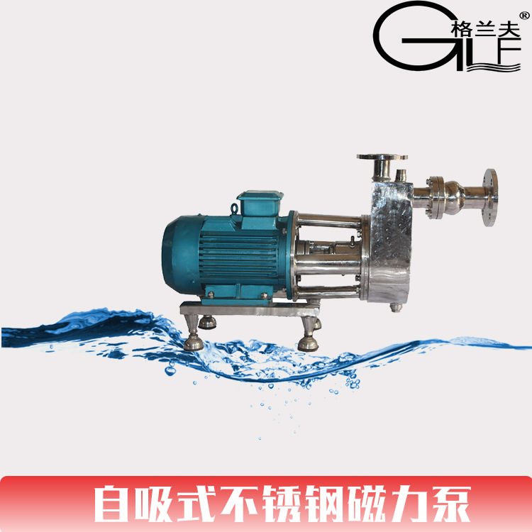 卧式单级自吸泵 大流量高扬程工业液体处理化工离心泵 水处理