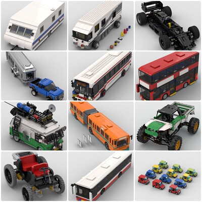 定制积木小颗粒新款摆件模型儿童益智解压拼装玩具男孩生日礼物盒