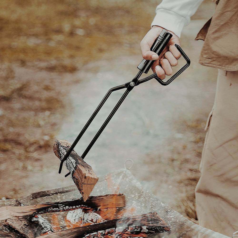 鸭嘴火钳子碳夹子户外焚火钳夹木炭夹实心实木榉木手柄烧烤夹子,家庭/个人清洁工具,垃圾夹,淘宝优惠券,粉丝福利购,淘宝优惠卷