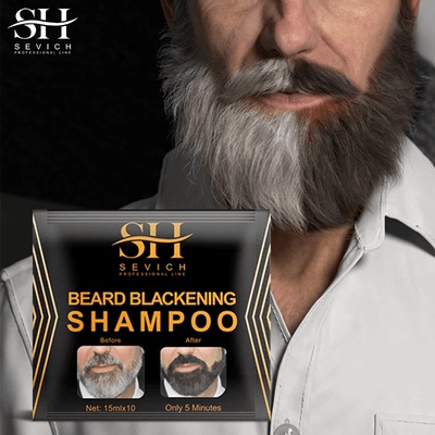 Hair Color Wax Men Semi-permanent Moustache Beard Dye Black