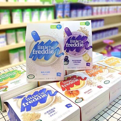 小皮高铁米粉欧盟有机营养原装进口婴幼儿宝宝辅食160g