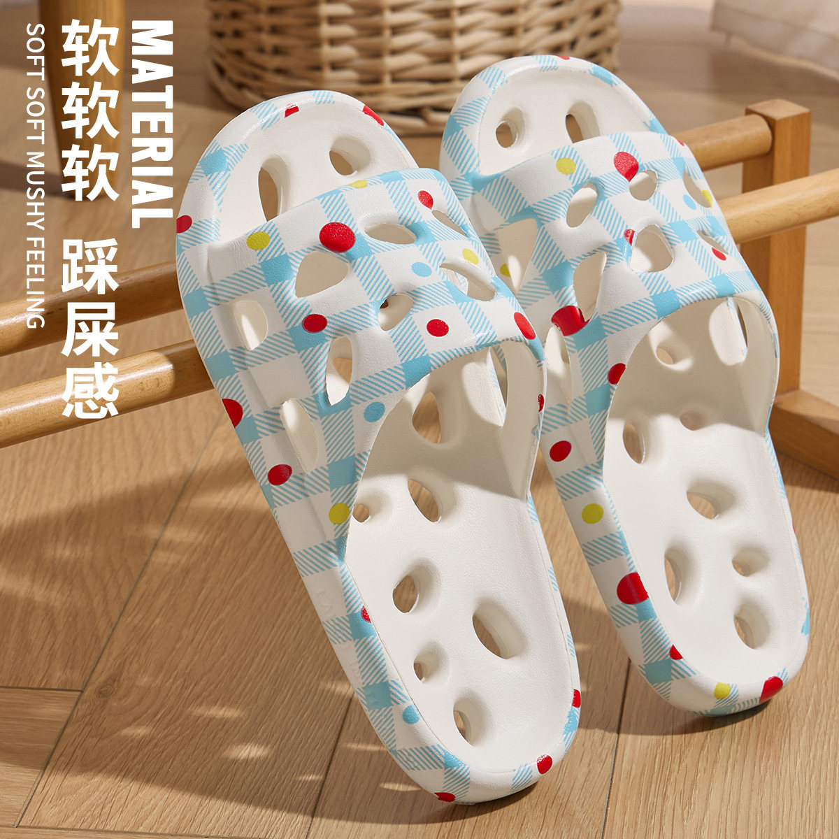 日本进口mujie浴室拖鞋女夏季图片