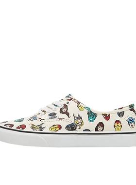 Vans/范斯 Authentic 板鞋 漫威联名/白色VN0A38EMRNU济南ls