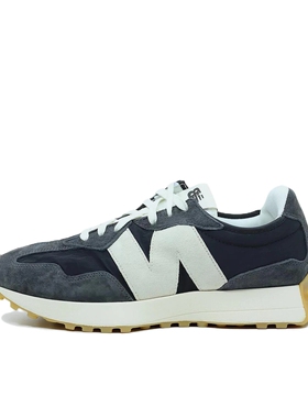 New Balance 327 舒适复古 防滑耐磨 休闲透气MS327KB1 L广东BB仓