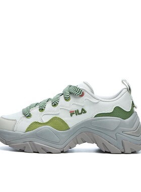 FILA/斐乐 Sofia Canvas 防滑耐磨 厚底F12W321304AVE济南ls
